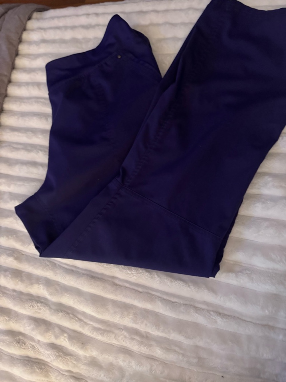 Healing Hands Purple Scrub Pants